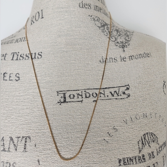 MONET Long Gold Chain Necklace - Picture 1 of 9